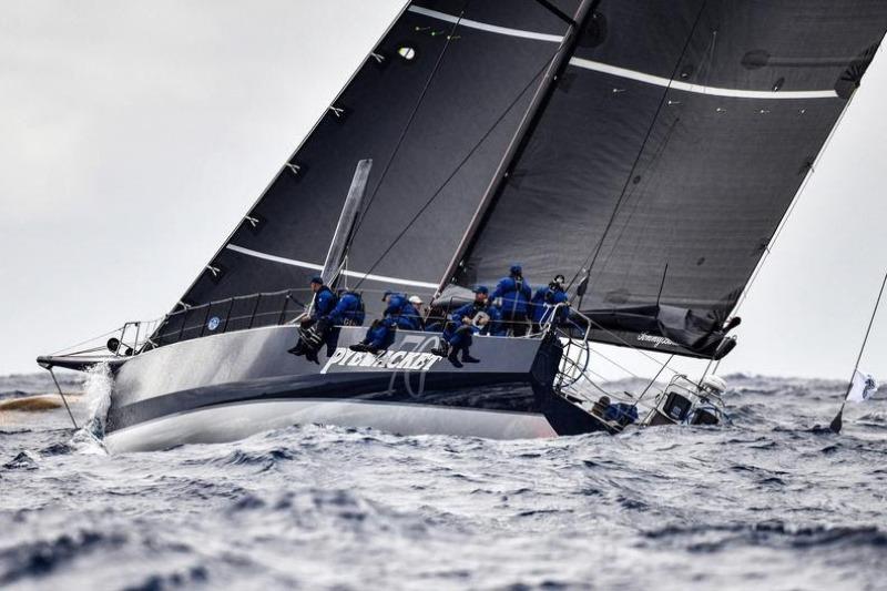 Pyewacket 70 (USA) skippered by Ben Mitchell in IRC Super Zero - RORC Caribbean 600 - photo © James Tomlinson