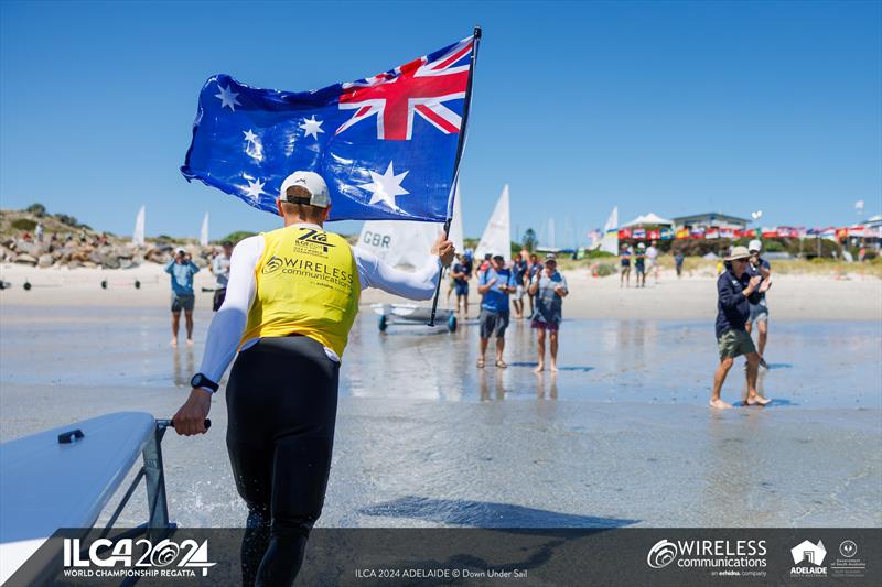 Matt Wearn wins the 2024 ILCA 7 Men World Championship - photo © Jack Fletcher / Down Under Sail