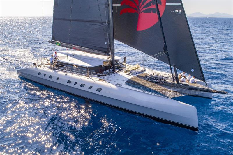 Adrian Keller's Irens 84 Allegra is favourite for this year's first IMA Caribbean Maxi Multihull Series - photo © IMA / Studio Borlenghi