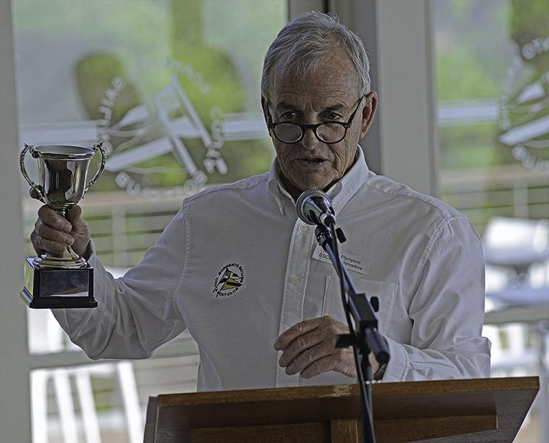 Andrew Plympton was Commodore when the Sorrento Sailing Couta Boat Club won Australian Sailing's Club of the Year - photo © Matt Mackay