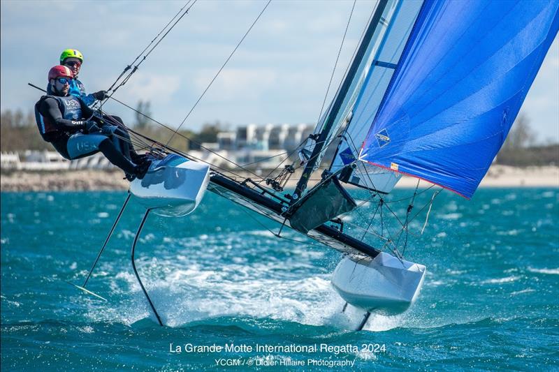 Sarah Newberry Moore and David Liebenberg - La Grande Motte International Regatta 2024 - photo © YCGM / Didier Hillaire