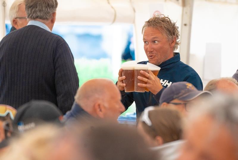 Tuborg proving popular at the J/70 Corinthian Worlds - photo © Hannah Lee Noll