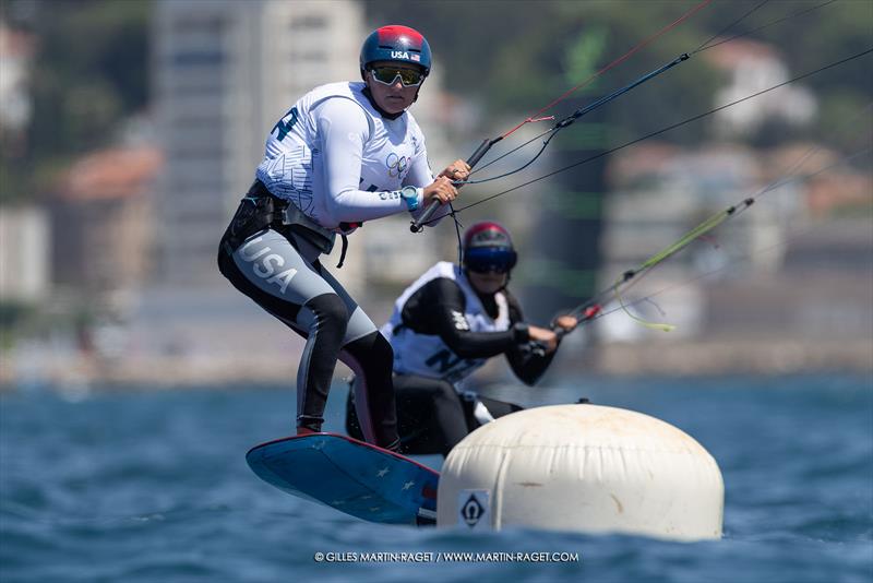 Kiteboard - FRA - Olympic training - Marseille - Paris2024 Olympic Regatta - July 23, 2024 - photo © Gilles Martin-Raget