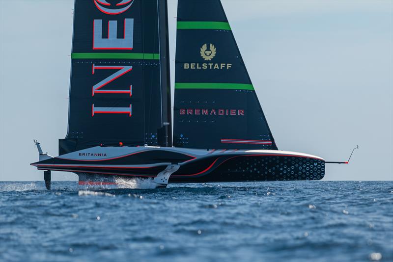 INEOS Britannia - AC75 - July 2024 - Barcelona - photo © Job Vermeulen / America's Cup