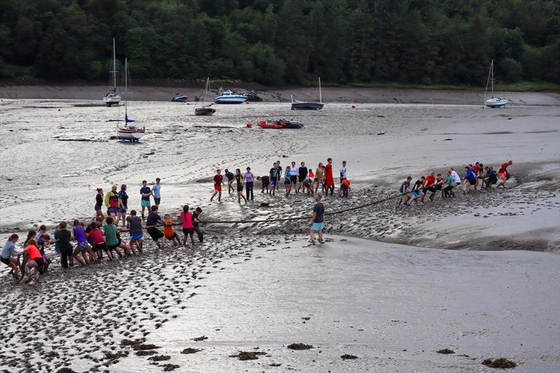 Mudlarks Tug o' War - Solway Yacht Club's Cadet Week - photo © Nicola McColm