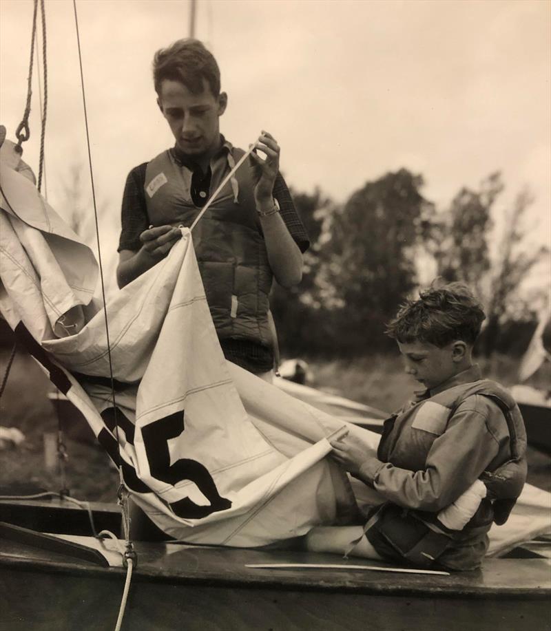 Humpty dumpty kapok life jackets (Barry and Rodney Steel - National Champions in 1957) - photo © Steel family