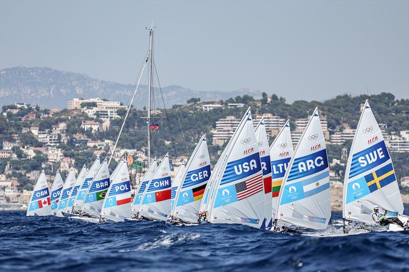 Women's Dinghy racing on August 3 in Marseille at the Paris 2024 Olympic Regatta - photo © World Sailing / Sander van der Borch