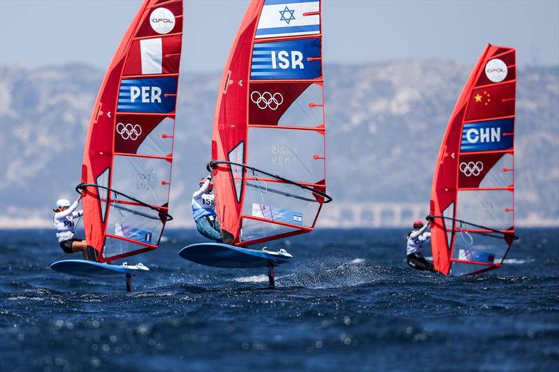 Sharon Kantor  ISR) - Womens Windsurfing - Day 7 - Marseille - Paris2024 Olympic Regatta - August 3, 2024 - photo © World Sailing / Lloyd Images