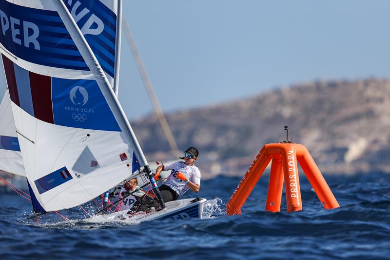 Florencia Chiarella (PER) Women's Dinghy on August 4 in Marseille at the Paris 2024 Olympic Regatta - photo © World Sailing / Lloyd Images