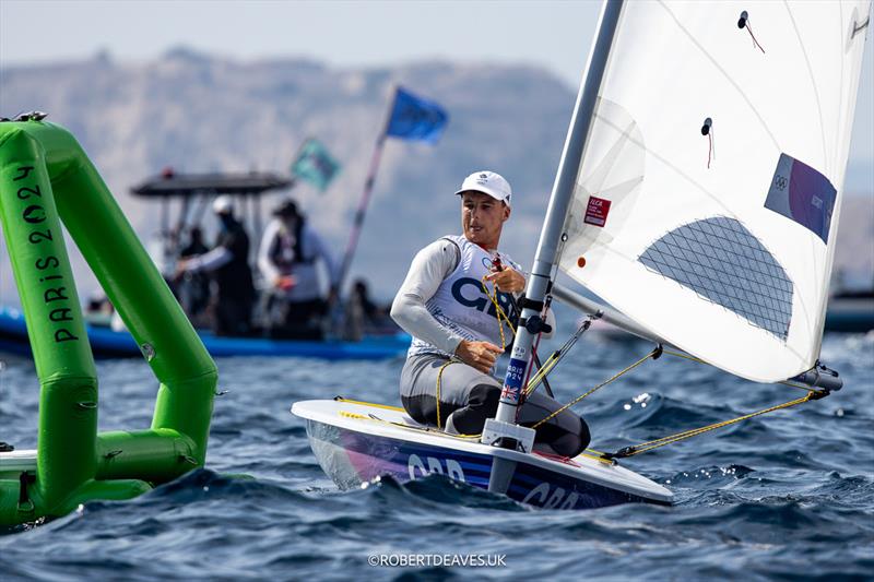 GBR - ILCA 7 - Paris 2024 Olympic Sailing Competition - photo © Robert Deaves