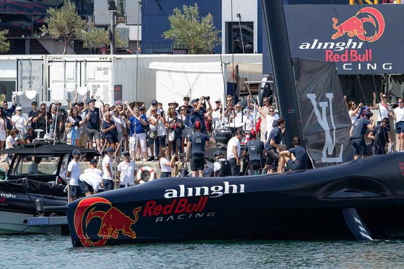 Alinghi Red Bull Racing - Race Day 4 - Final - Louis Vuitton Preliminary Regatta - Barcelona - August 25, 2024 - photo © Ricardo Pinto / America's Cup