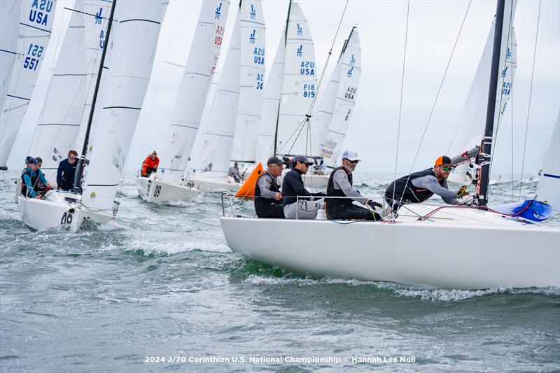 J/70 Corinthian US National Championship 2024 - photo © Hannah Lee Noll