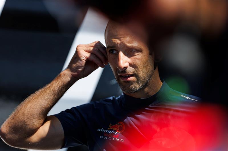 Arnaud Psarofaghis, helmsman of the Alinghi Red Bull Racing BoatOne prepares during the Louis Vuitton Cup in Barcelona, Spain on September 14 - photo © Alinghi Red Bull Racing / Samo Vidic