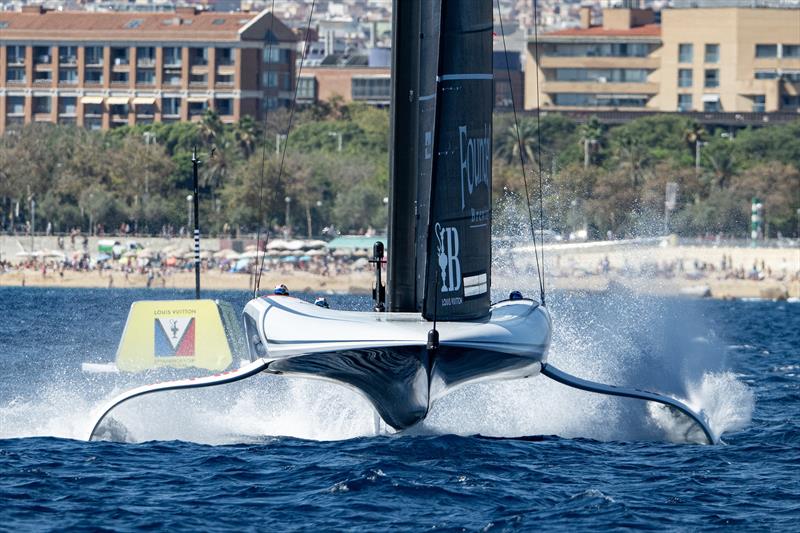 New York Yacht Club American Magic vs. Luna Rossa Prada Pirelli on Louis Vuitton Cup Semi-Finals Day 2 - 15th September 2024 - photo © Ricardo Pinto / America's Cup