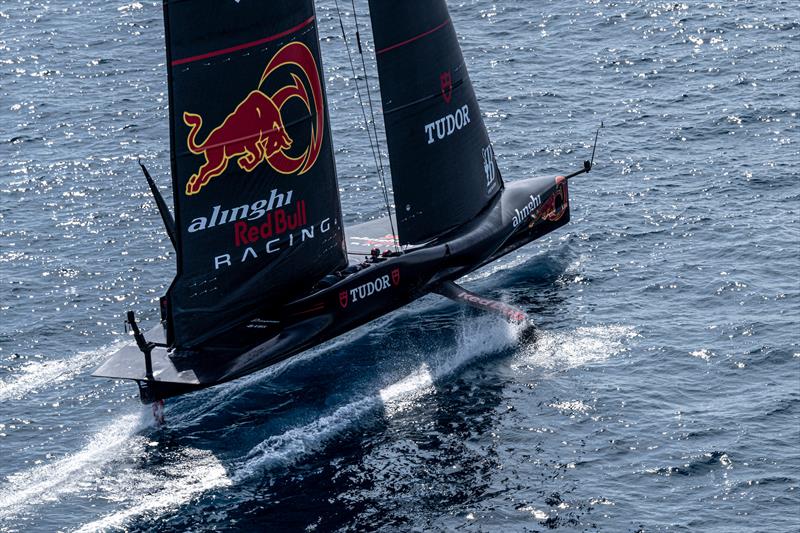 Alinghi Red Bull Racing vs. INEOS Britannia on Louis Vuitton Cup Semi-Finals Day 3 - 16th September 2024 - photo © Ricardo Pinto / America's Cup