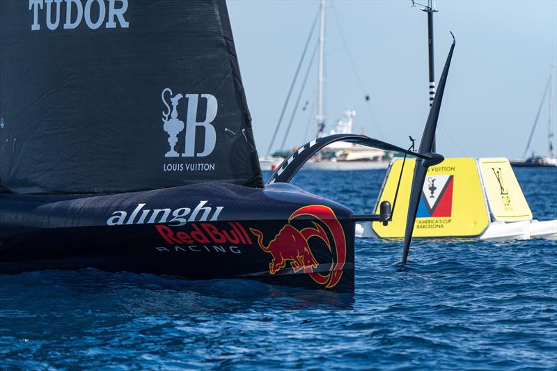 Alinghi Red Bull Racing vs. INEOS Britannia on Louis Vuitton Cup Semi-Finals Day 3 - 16th September 2024 - photo © Ian Roman / America's Cup