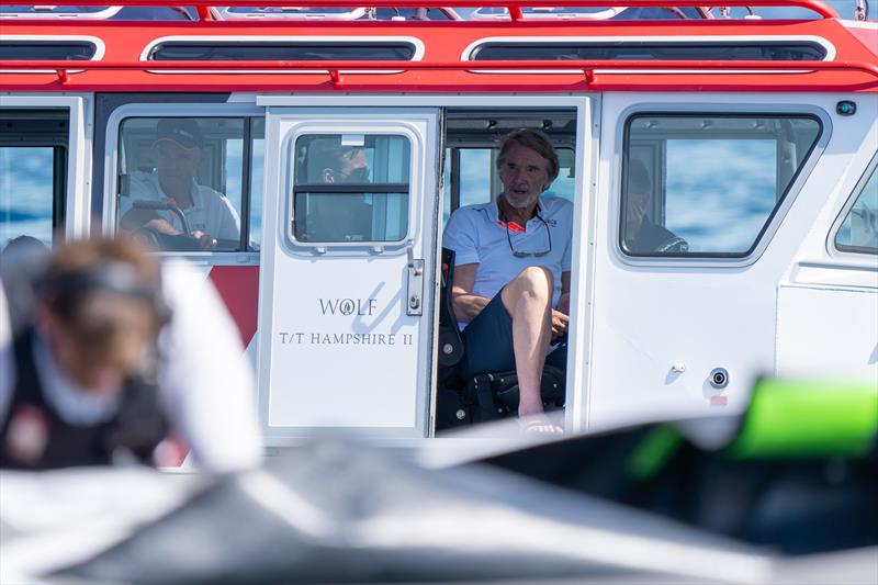 Jim Ratcliffe - INEOS Britannia  - Day 3 - Semi-Finals - Louis Vuitton Cup - Day 12 - September 16, 2024 - Barcelona - photo © Ian Roman / America's Cup