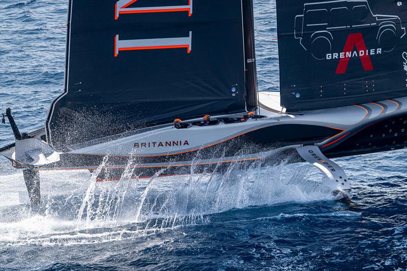 INEOS Britannia - Day 3 - Semi-Finals - Louis Vuitton Cup - Day 12 - September 16, 2024 - Barcelona - photo © Ricardo Pinto / America's Cup