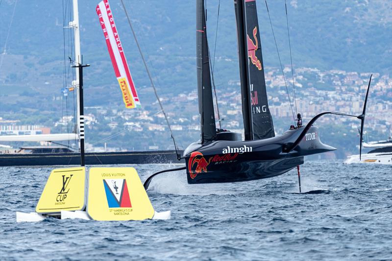 INEOS Britannia vs. Alinghi Red Bull Racing on Louis Vuitton Cup Semi-Finals Day 4 - 18th September 2024 - photo © Ricardo Pinto / America's Cup