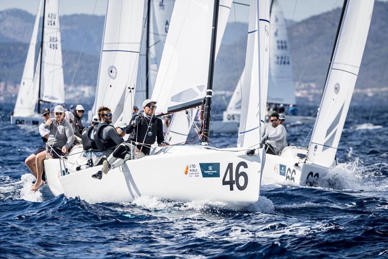 Rowdy (USA) on day 4 of the Sandberg Estates J/70 Worlds in Palma - photo © SailingShots by María Muiña