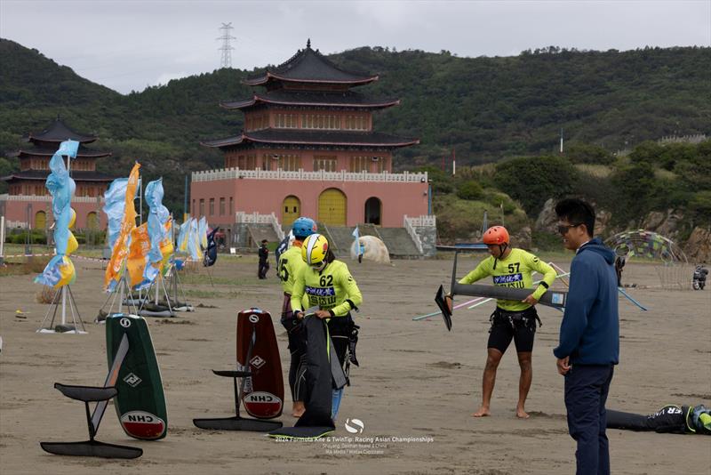 Fearless Chinese sailors! - 2024 Kiteboarding Asian Championships - photo © IKA Media / Matias Capizzano