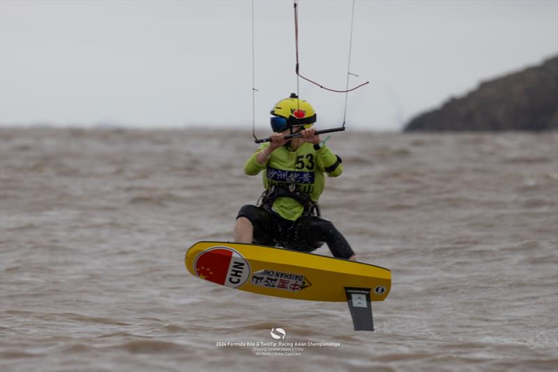 Wan Li goes to the final with two wins - 2024 Kiteboarding Asian Championships - photo © IKA Media / Robert Hajduk