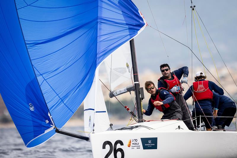 Mindset (BRA), second overall in the Sandberg Estates J/70 Worlds in Palma - photo © SailingShots by María Muiña