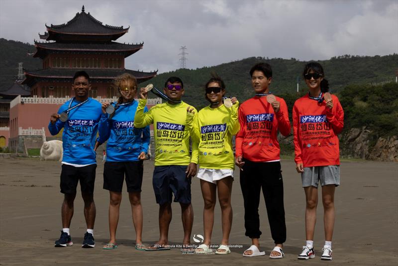 TT:R podium - 2024 Kiteboarding Asian Championships - photo © IKA Media / Matias Capizzano