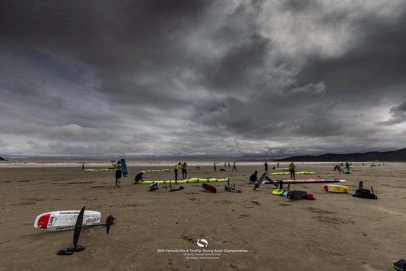 Even in paradise the weather can get bad... - 2024 Kiteboarding Asian Championships - photo © IKA Media / Matias Capizzano