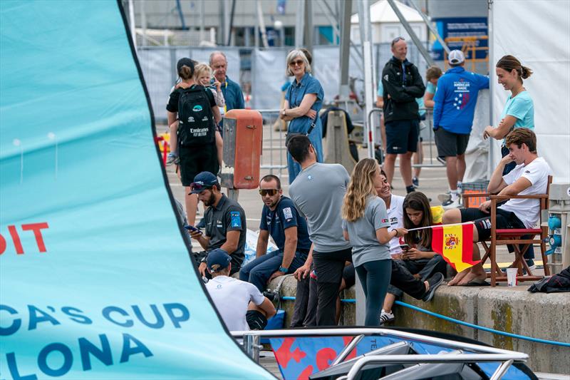 No racing on Sunday at the UniCredit Youth America's Cup - September 22, 2024 - Barcelona - photo © Ian Roman / America's Cup