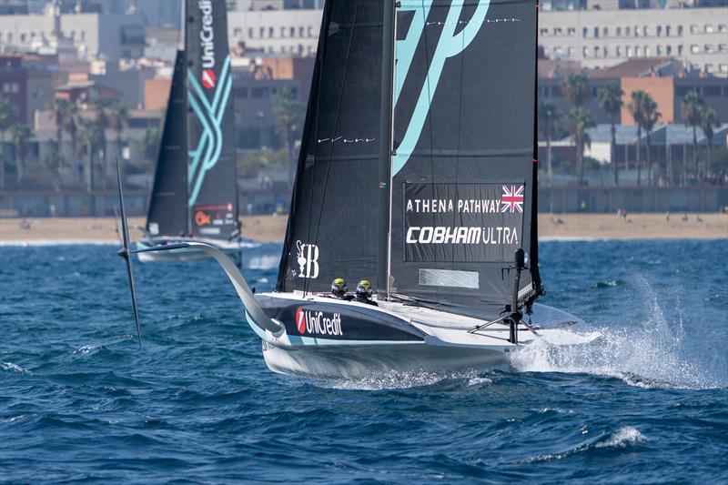 Athena Pathway (GBR) - Day 6 - Group A - UniCredit Youth America's Cup - September 23, 2024 - Barcelona - photo © Ian Roman / America's Cup