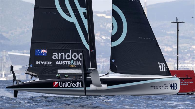 Andoo Team Australia Youth Team on Day 6 - Group B - UniCredit Youth America's Cup - September 23, 2024 - Barcelona - photo © David Maynard / www.alleycatphotographer.com