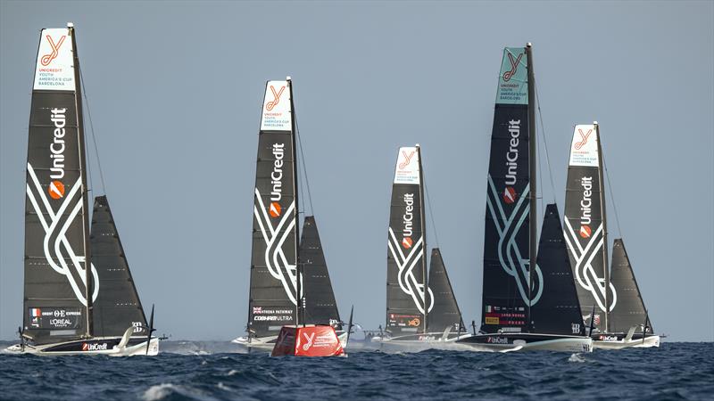 Racing on Day 6 - Group A - UniCredit Youth America's Cup - September 23, 2024 - Barcelona - photo © David Maynard / www.alleycatphotographer.com